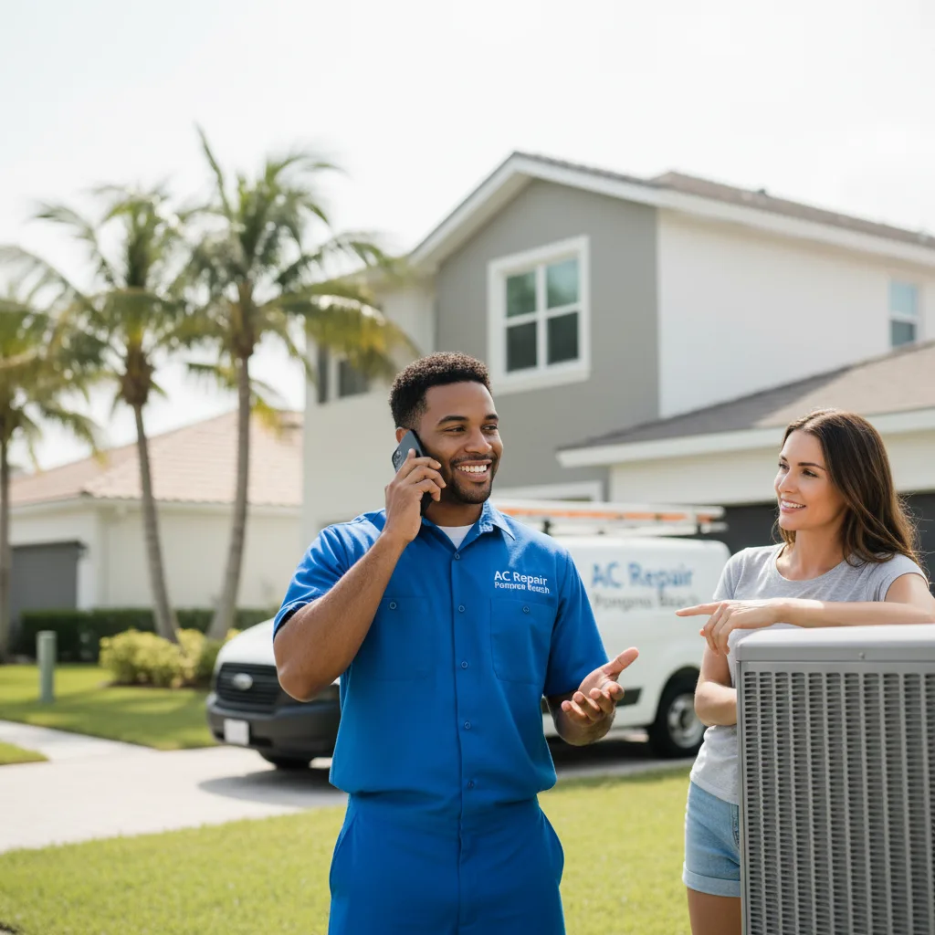 AC Repair Pompano Beach customer support in Crete